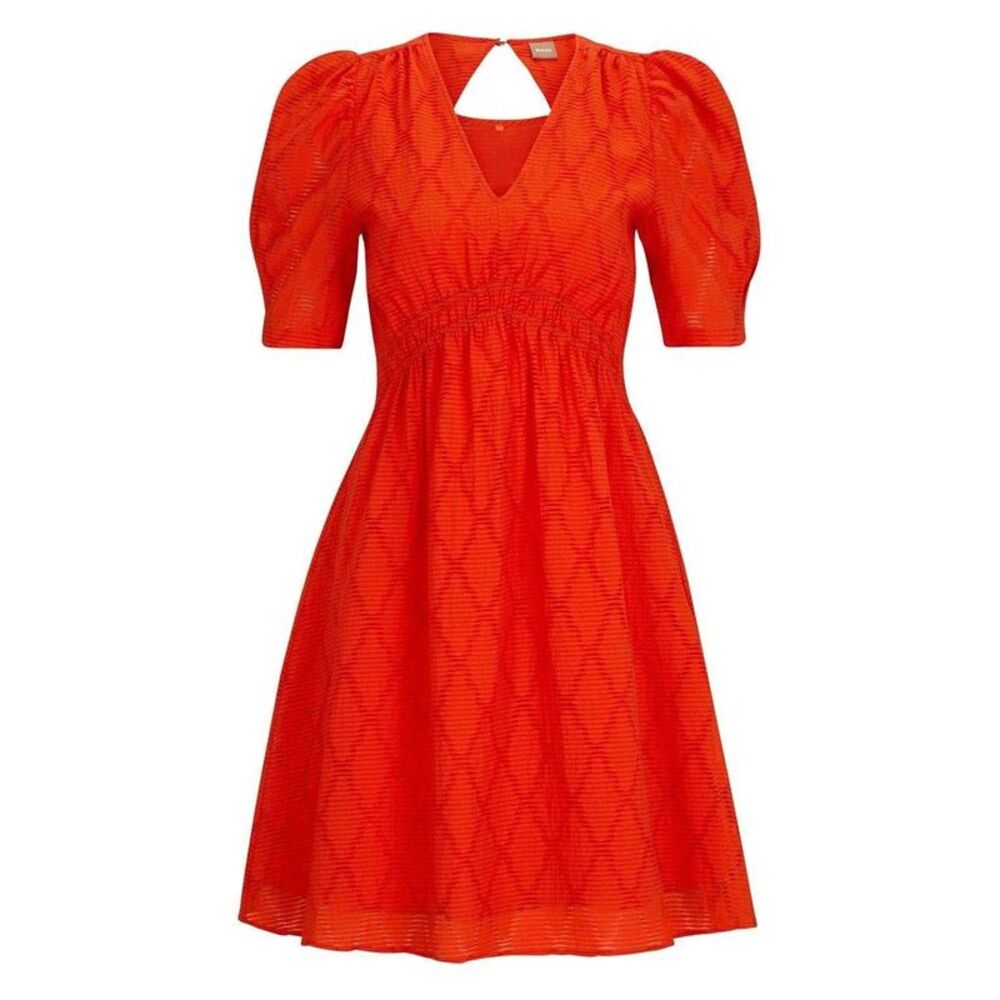 Boss Womens/Ladies Dizziano Dress / Orange Print